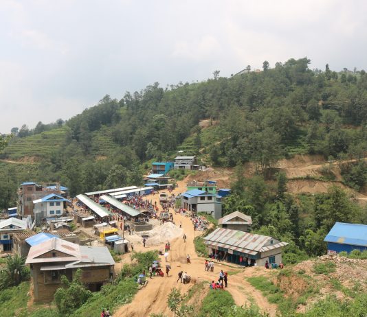 खोटाङकै व्यवस्थित बजार पञ्चदोबाटोबजार