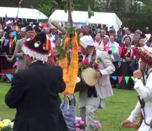 टुँडिखेलमा साकेला उधौलीको रौनक