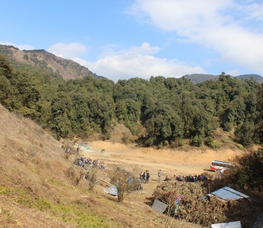 खोटाङमा भ्यु टावरसहितको जलपार्क(कृतिम ताल) निर्माण शुरु