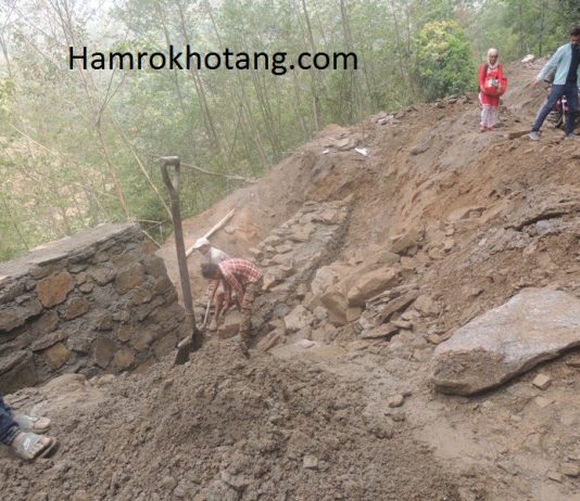 मध्यपहाडी लोकमार्ग दिक्तेल–च्यानडाँडा खण्डमा चरम ढिलासुस्ती र गुणस्तरहिन काम, सरकारी पक्ष मौन (भिडियोसहित)