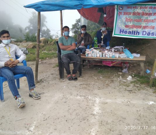 कोरोना नियन्त्रण युवा अभियान्ताहरुबाट ११ सय बढीको निःशुल्क स्वास्थ्य जाँच