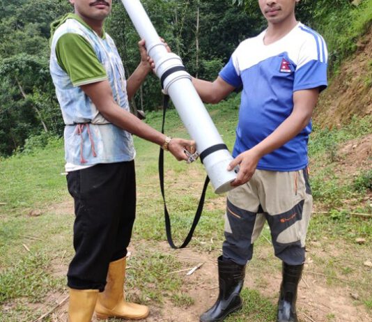 खोटाङमा पुर्याइयो बादर धपाउने उपकरण