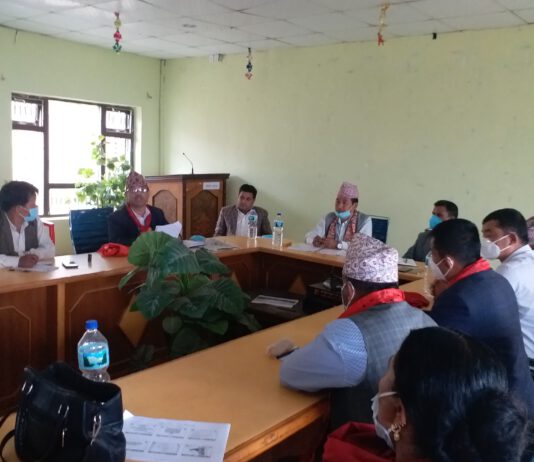 मापदण्ड अनुरुप आइसोलेसन निर्माणका लागि कार्यदल