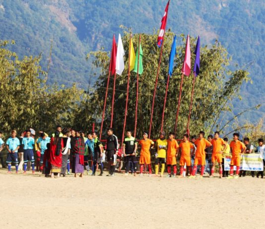 नेर्पा भुलभुले प्रथम च्यालेन्ज फुटवल कप : फाईनलमा भोजपुरको खावा र रतन्छा