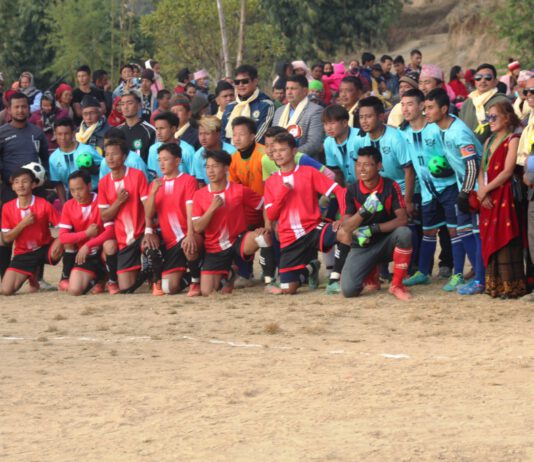 नेर्पा भुलभुले प्रथम च्यालेन्ज कपको उपाधी भोजपुरको खावालाई