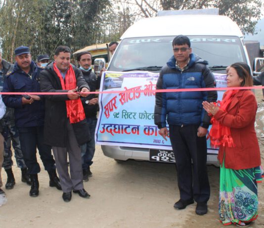 दिक्तेल–काठमाडौँ फोटन माइक्रो भ्यान सेवा शुरु