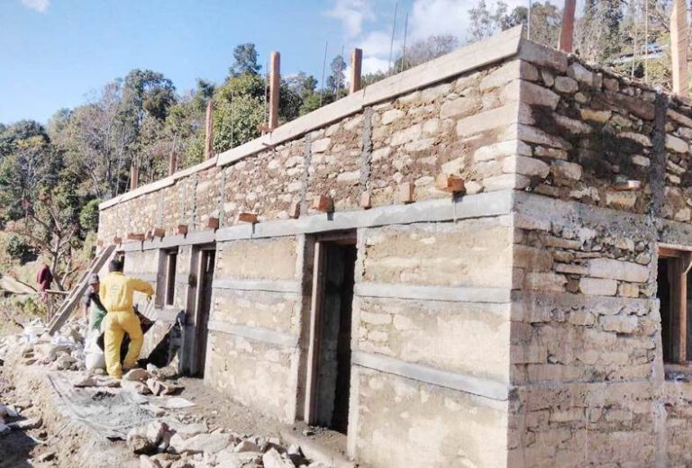खोटाङमा निजी आवास पुनःनिर्माणको काम ७५ प्रतिशत सम्पन्न