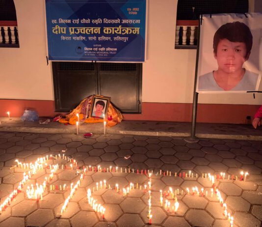 विद्यार्थी नेताको स्मृतिमा सञ्चारकर्मीको ५० हजार