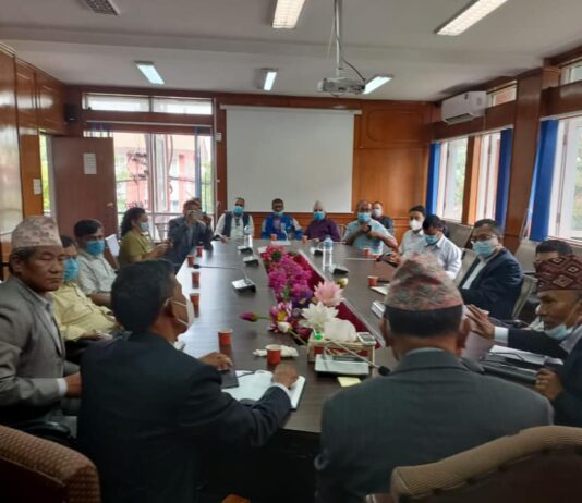 फोक्सिङटार पुल चाँडो बनाउन मन्त्रालयमा ताकेता