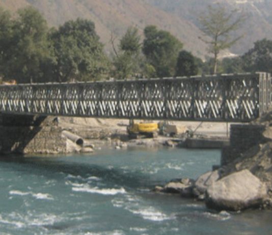 सुनकोसीमा बेलिब्रिज जडानपछि गाईघाट–दिक्तेल सिधा यातायात