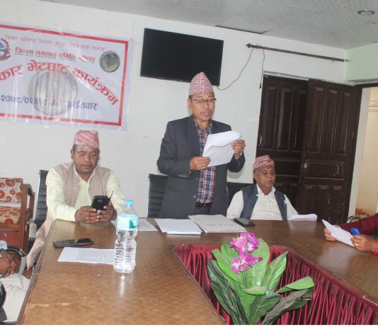 जिसस प्रमुख चाम्लिङको पाँच वर्षे कार्यप्रगति सार्वजनिक