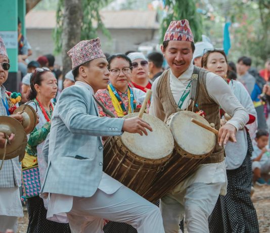 उधौली साकेला मनाउँदै किरात समुदाय